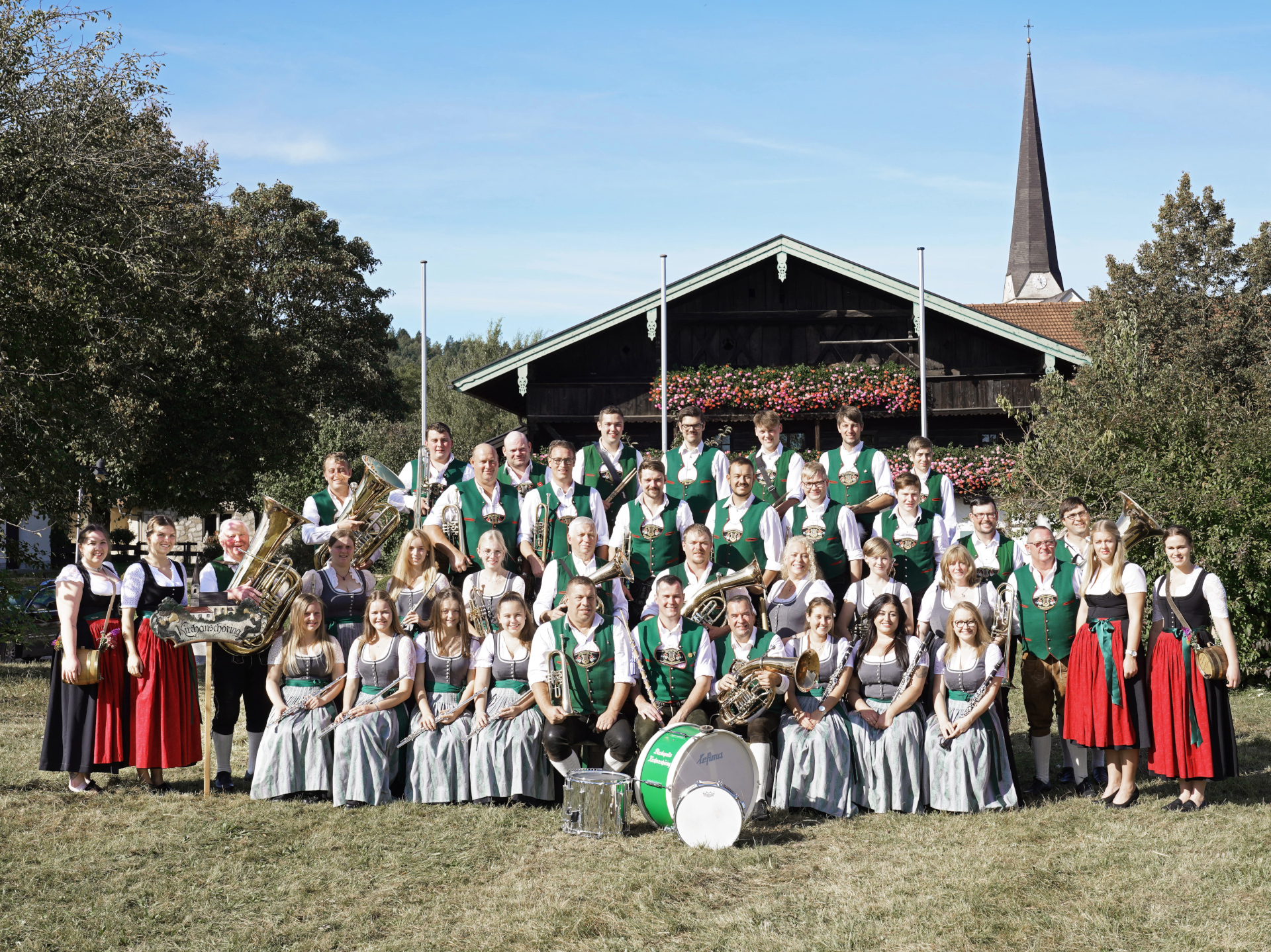 Die Blaskapelle Kirchanschöring